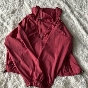 Ideology sweater half zip with pockets L color: Rosetta